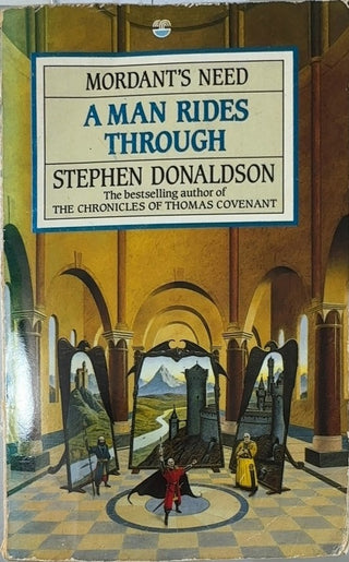 A Man Rides Through - By Stephen Donaldson — front cover