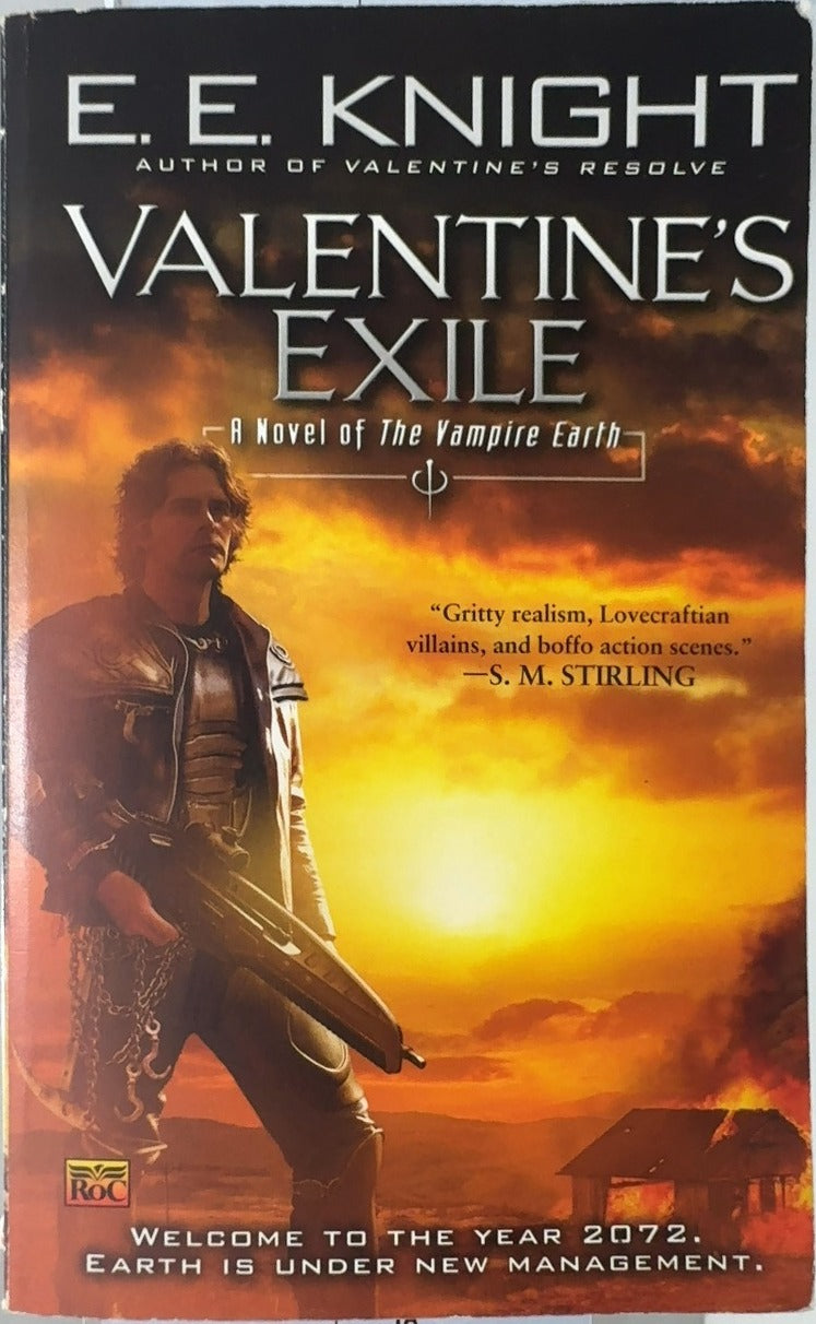 Valentine's Exile - By E. E. Knight — front cover