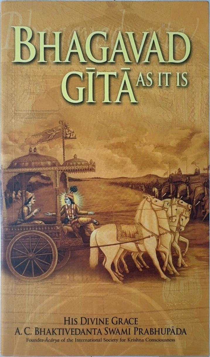 Bhagavad Gītā As It - By His Divine Grace A. C. Bhaktivedanta Swami Prabhupāda — front cover