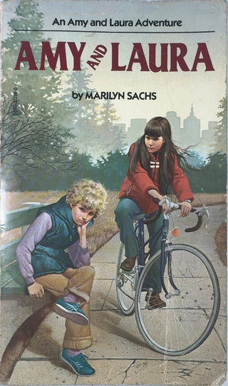 Amy and Laura - By Marilyn Sachs — front cover