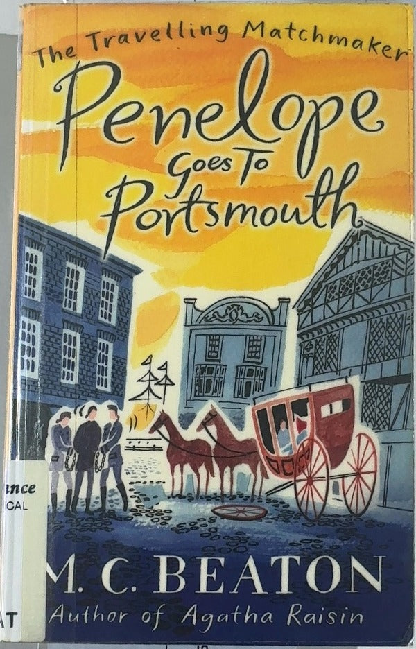 Penelope Goes To Portsmouth - By M. C. Beaton — front cover
