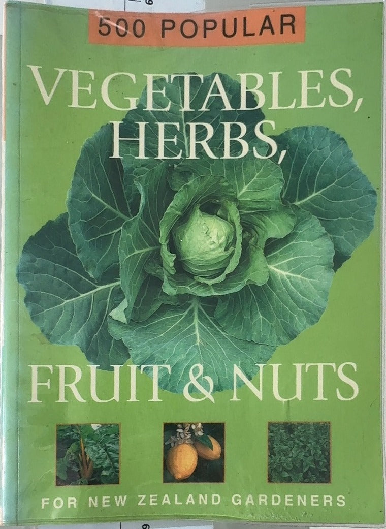 500 Popular Vegetables, Herbs, Fruit & Nuts - By Viking — front cover