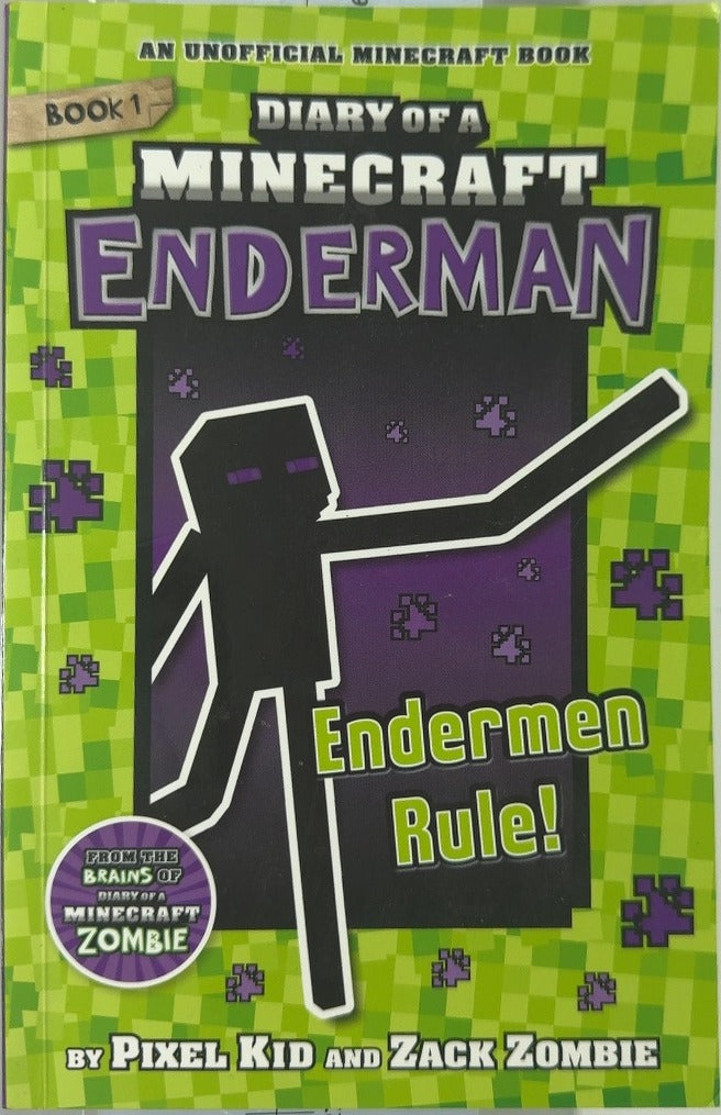 Diary of a Minecraft Enderman - By Pixel Kid & others — front cover