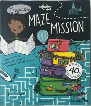 Marco's Maze Mission - By Jane Gledhill — front cover
