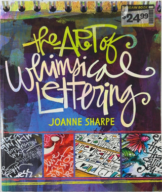 The Art of Whimsical Lettering - By Joanne Sharpe — front cover