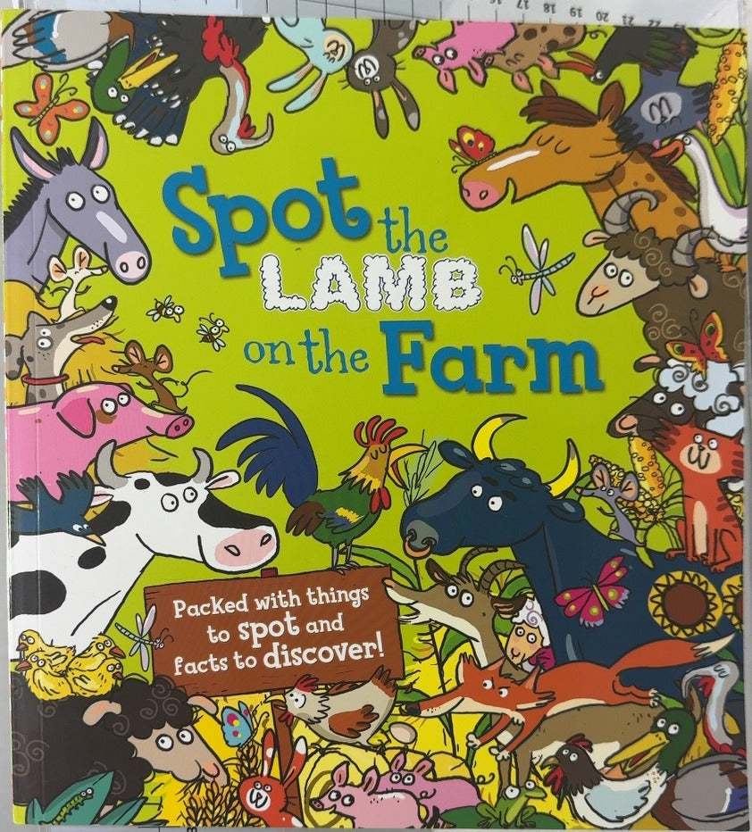 Spot the Lamb on the Farm - By Alexandra Koken — front cover