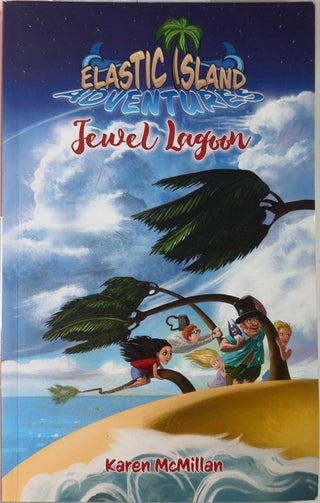 Elastic Island Adventures: Jewel Lagoon - By Karen McMillan — front cover