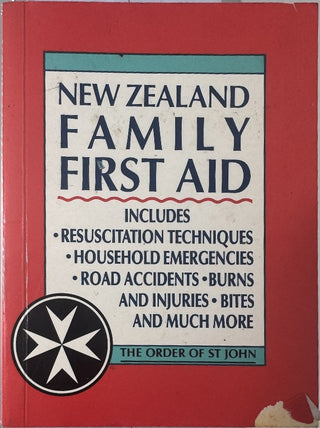 New Zealand Family First Aid — front cover