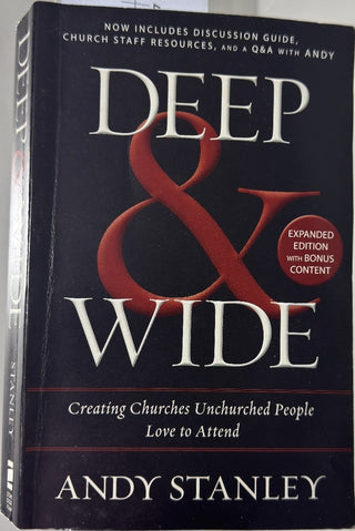 Deep & Wide — front cover