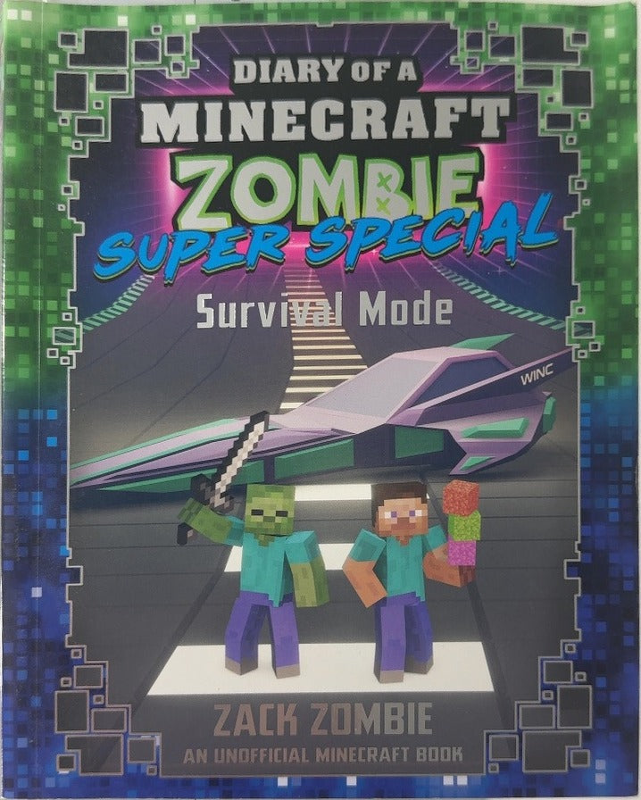 Diary of a Minecraft Zombie Super Special - By Zack Zombie — front cover