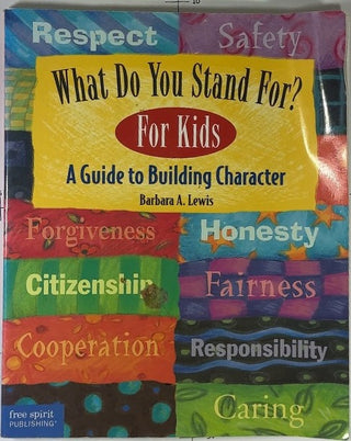 What Do You Stand For? For Kids — front cover