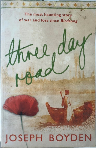 Three Day Road - By Joseph Boyden — front cover