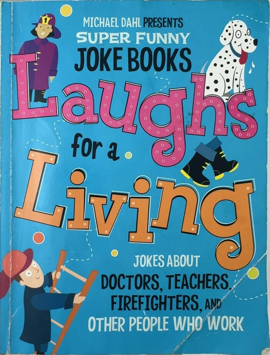 Laughs for a Living - By Michael Dahl — front cover