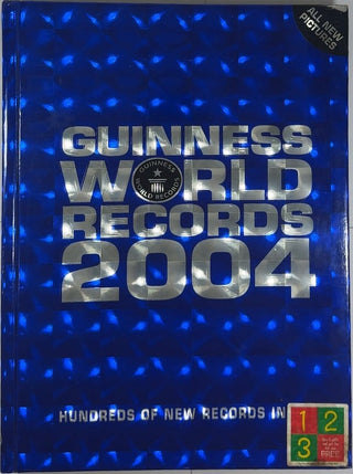 Guinness World Records 2004 — front cover