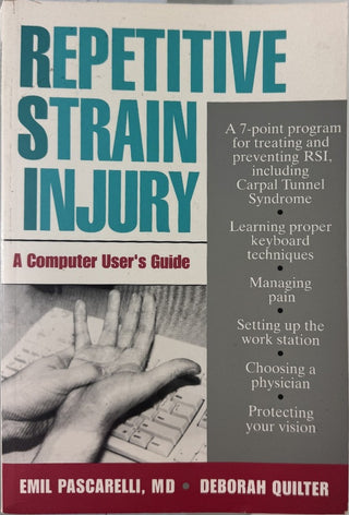Repetitive Strain Injury — front cover