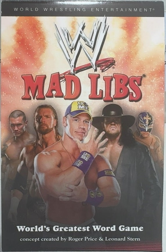 WWE Mad Libs — front cover