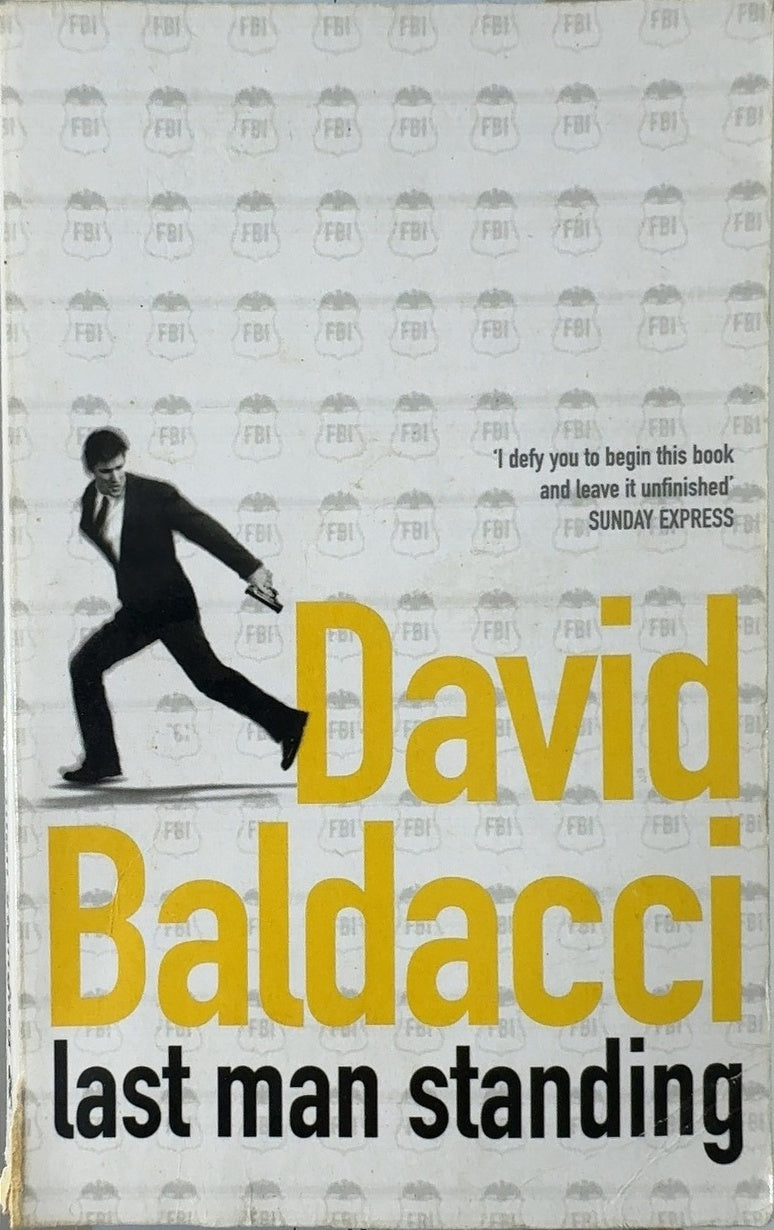 last man standing - By David Baldacci — front cover