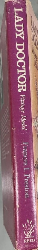 Lady Doctor - By Frances I. Preston - spine