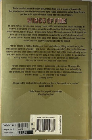 Wings of Fire — back cover