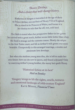 The Constant Princess — back cover
