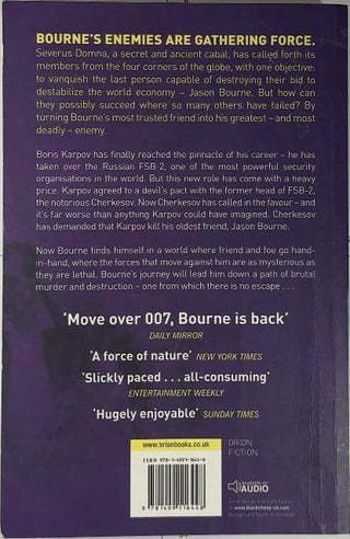 The Bourne Dominion — back cover