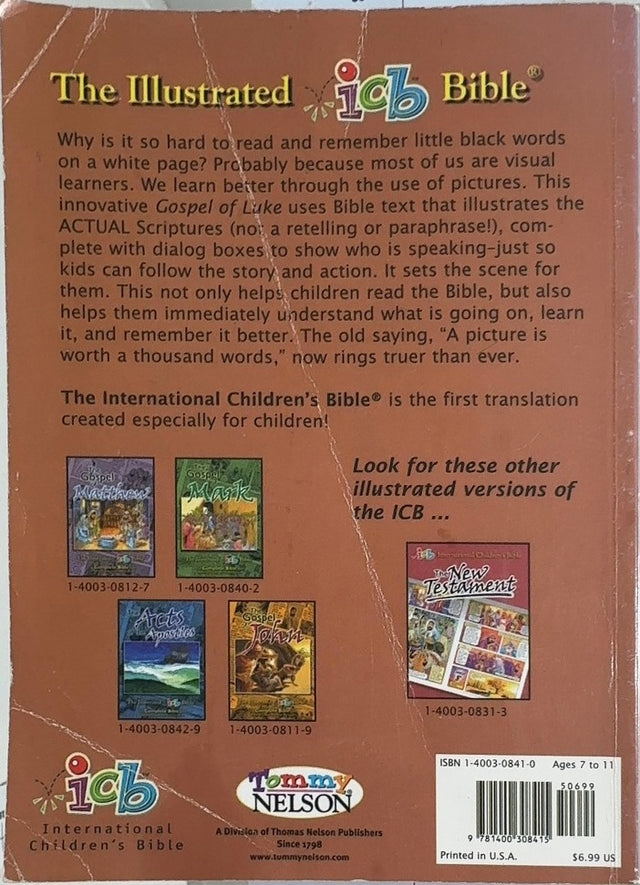 The Gospel of Luke - By Keith Neely - back cover