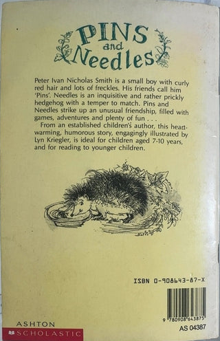 Pins and Needles - By Janet Slater Redhead & others — back cover