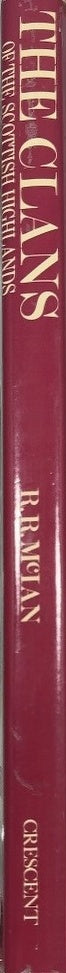 The Clans of the Scottish Highlands - By R. R. McIan & others - spine
