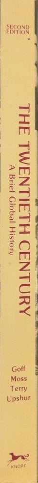 The Twentieth Century - By Richard Goff & others - spine