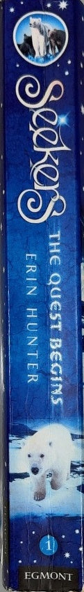 The Quest Begins - By Erin Hunter - spine