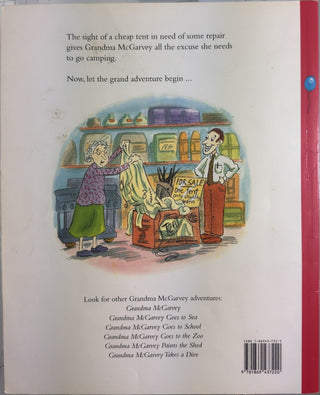Grandma McGarvey Goes Camping — back cover