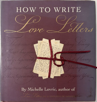 How to Write Love Letters — front cover