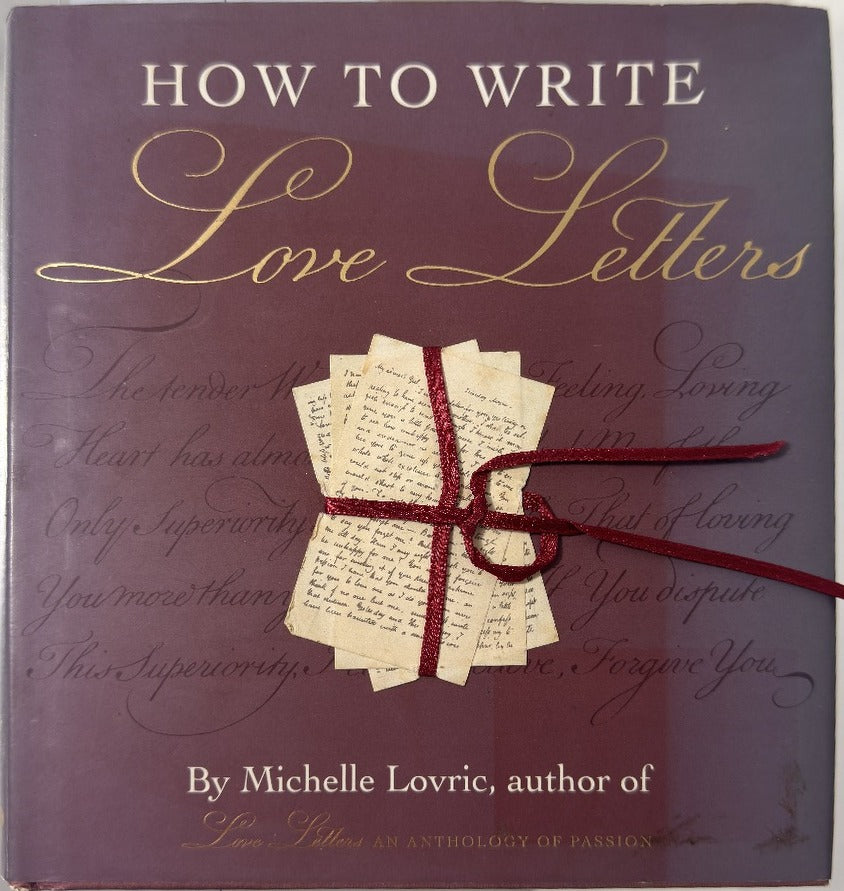 How to Write Love Letters — front cover