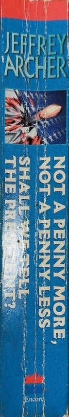 Not a Penny More, Not a Penny Less / Shall We Tell the - By Jeffrey Archer - spine