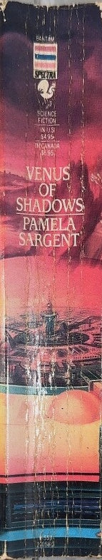 Venus of Shadows - By Pamela Sargent - spine