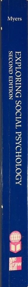 Exploring Social Psychology - By David G. Myers - spine