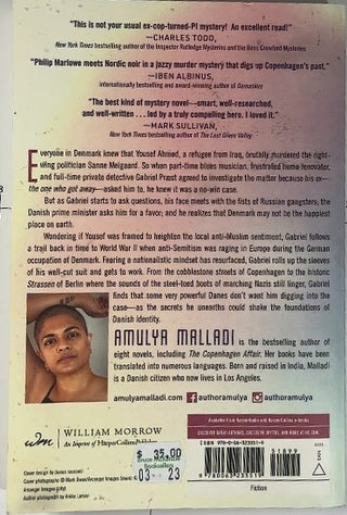 A Death in Denmark — back cover