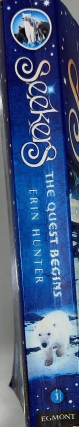 The Quest Begins - By Erin Hunter - spine