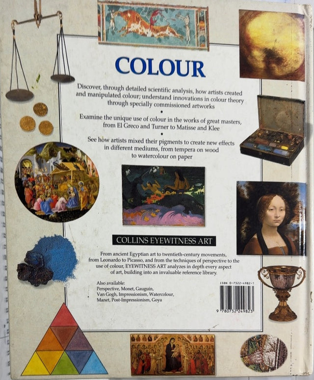 Colour - By Alison Cole - back cover