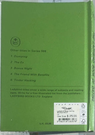 The Ladybird Book of Dating — back cover