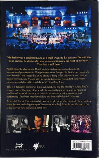 André Rieu: My music, my life - By Marjorie Rieu — back cover