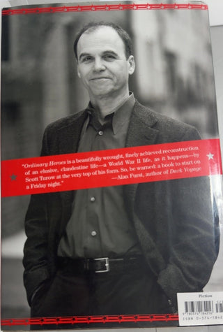 Ordinary Heroes - By Scott Turow — back cover