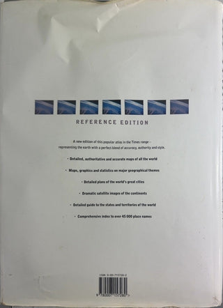 The Times Atlas of the World - By Times Books — back cover