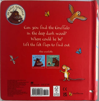 Gruffalo, Where Are You? - By Julia Donaldson & others — back cover
