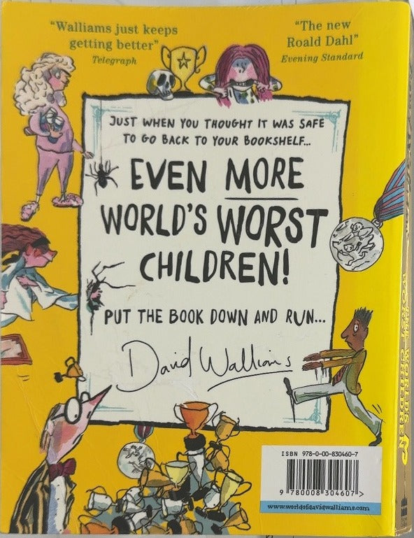 The World's Worst Children 3 - By David Walliams - back cover