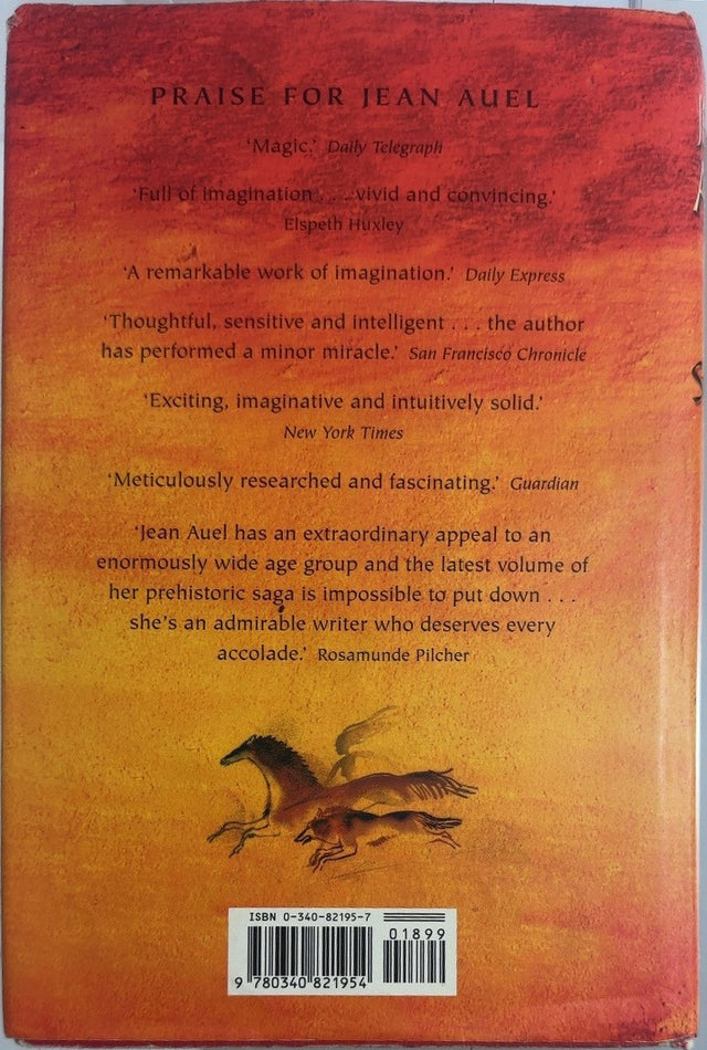 The Shelters of Stone - By Jean M. Auel - back cover