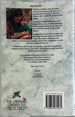 Aromatherapy for Women & Children - By Jane Dye — back cover