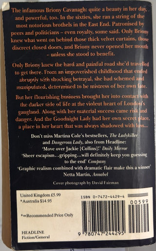 Goodnight Lady — back cover