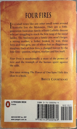Four Fires — back cover