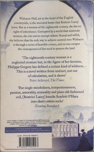 Wideacre — back cover